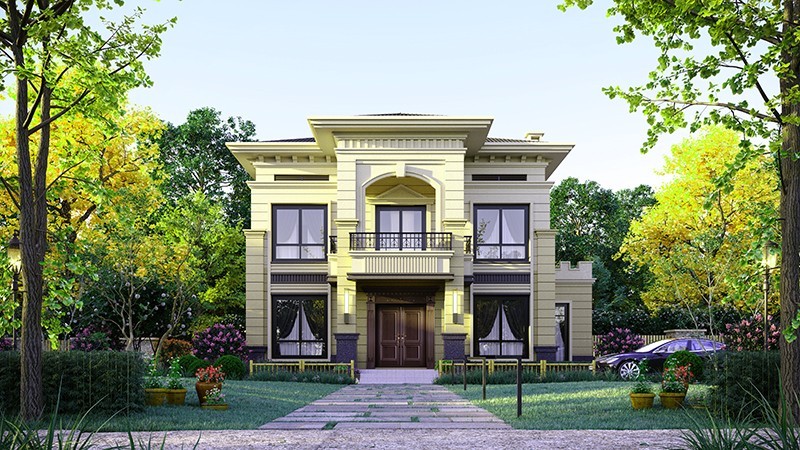 金川中式合院住宅，开放庭院与邻里乡亲更亲近